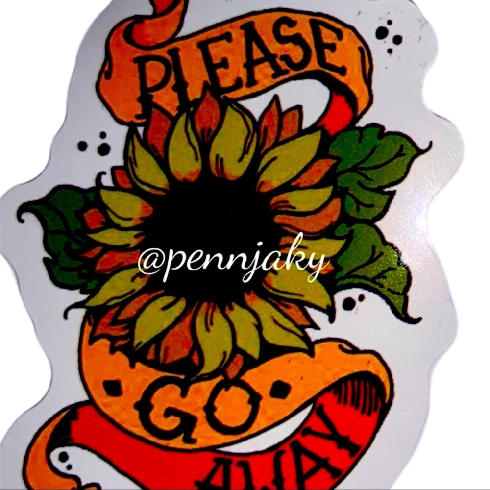 𝅺SUNFLOWER lovers sticker for water bottles laptops cards crafts laptop etc